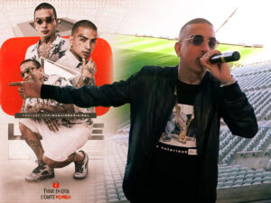 MC Guimê Realiza a “Live do Bem” no Estádio do Corinthians em Ação Solidária